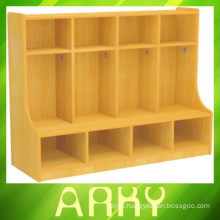 Kindergarten Wooden Furniture Coat Locker